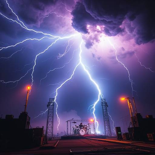 Couverture de l'album 'Rock Revolution' de The Electric Storm