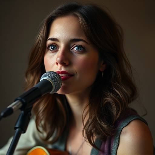 Portrait de Juliette Dubois, chanteuse et compositrice
